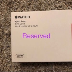 Lot of Apple watches for Crystal